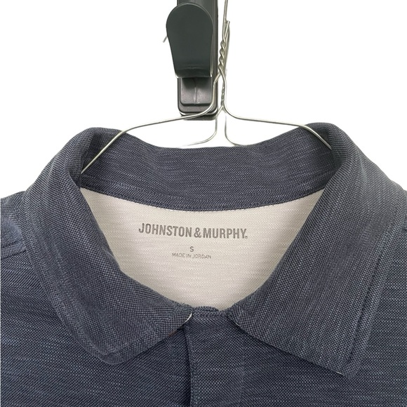 Johnston and Murphy Men’s Short Sleeve Button Down Small - Picture 3 of 7